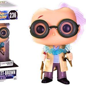 Funko Pop #236 Back to the Future Dr. Emmett Brown w/o Box
